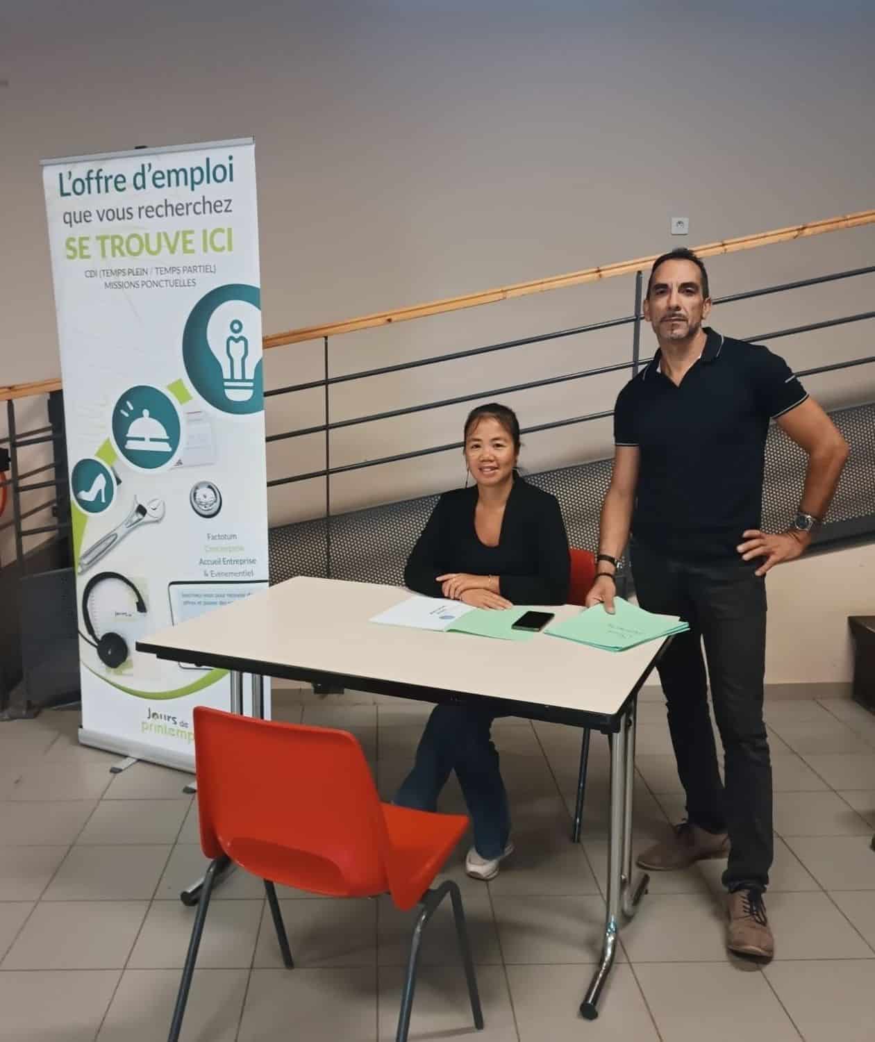 jours de printemps recrutement